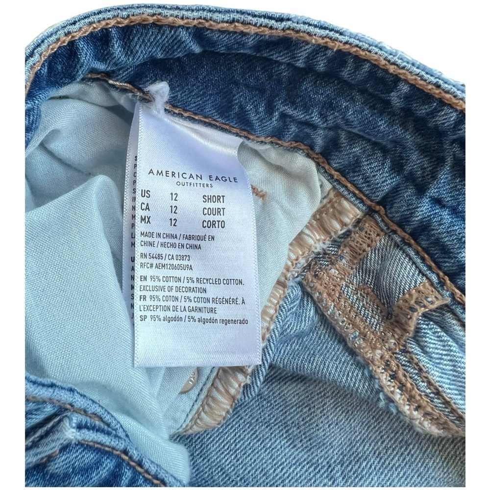 American Eagle Outfitters Tomgirl Distressed Jeans – Size 10 Short - Picture 5 of 5